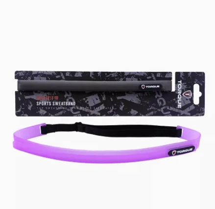 Fitnes yoki sport uchun silikon ter bandi